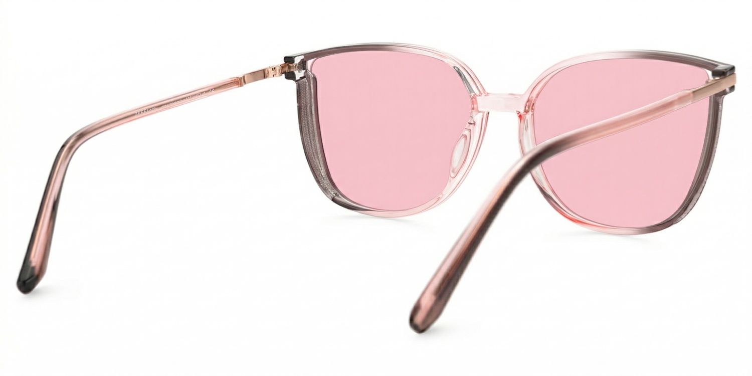 Rodz Square Pink-Tan Frame Sunglasses Online Sale | ZEELOOL3