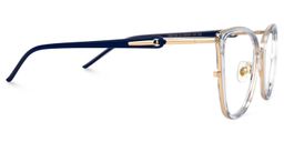 Marisa Cateye Blue Glasses2