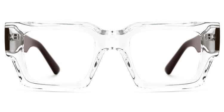 Garza Rectangle Clear Glasses