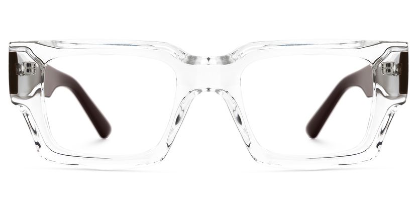 Garza Rectangle Clear Glasses