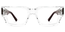 Garza Rectangle Crystal Glasses0