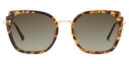 Murcia Square Tortoise Sunglasses0