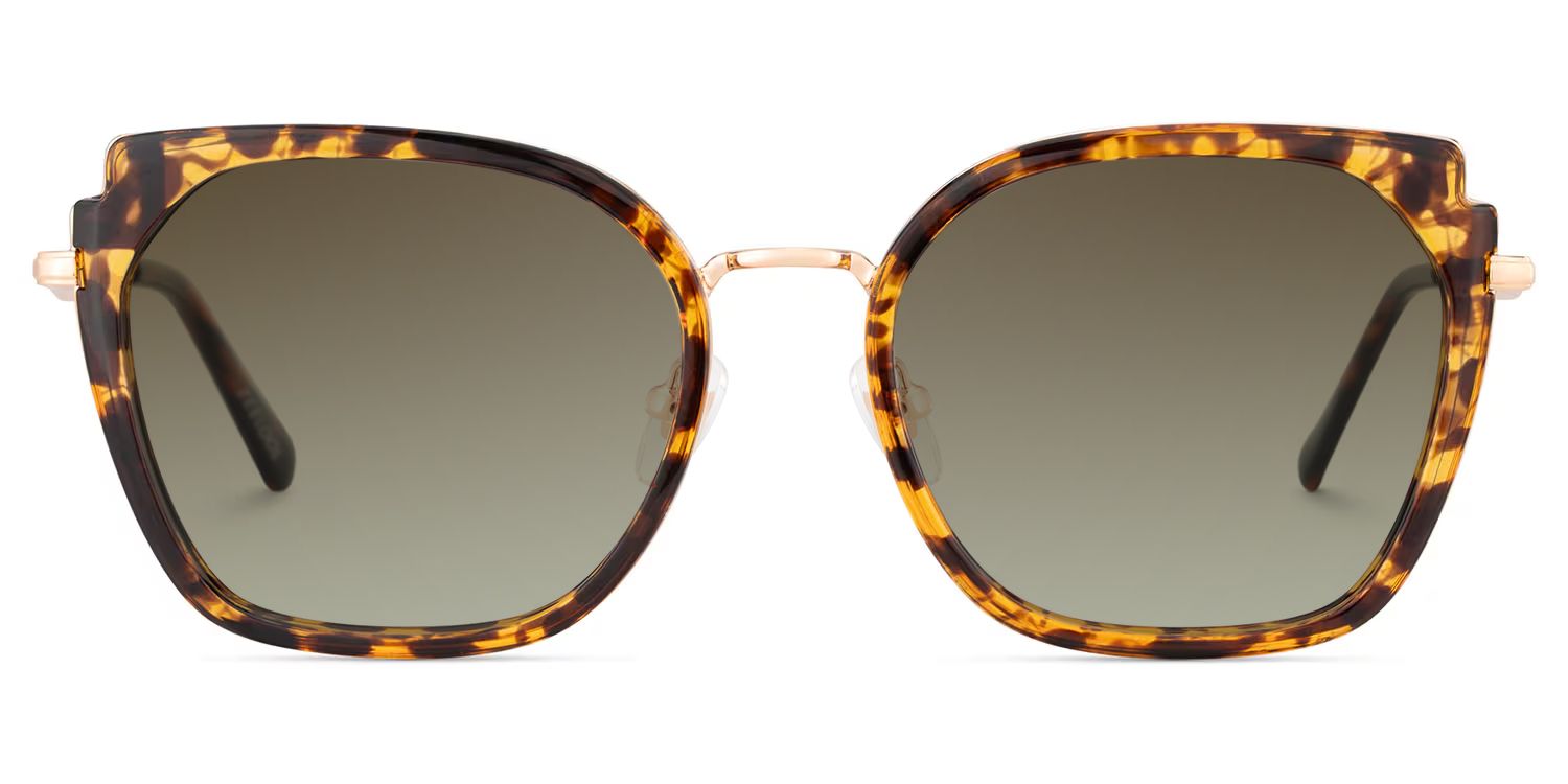 Murcia Square Tortoise Prescription Sunglasses | ZEELOOL0
