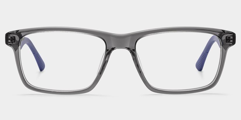 Bastian Gray Rectangle Glasses