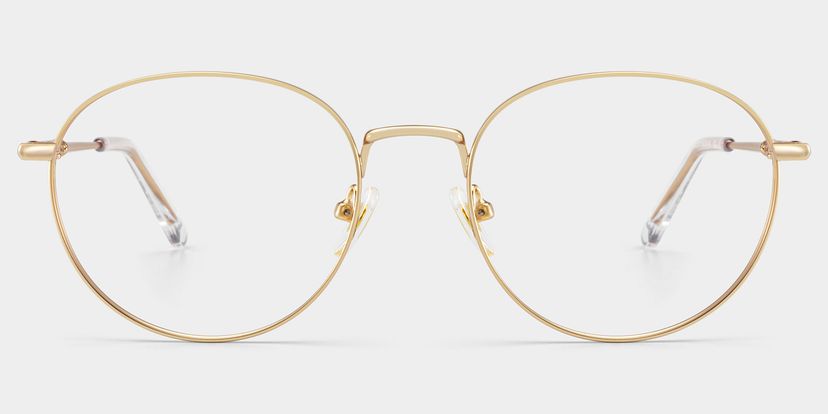 Ian Gold Round Glasses