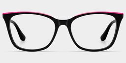 Margaret Black Cat-eye Glasses1