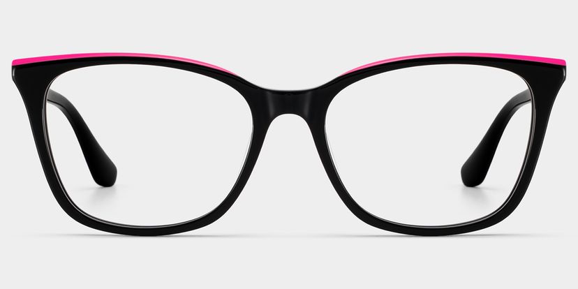 Margaret Black Cat-eye Glasses