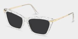 Juliet Cateye Clear Sunglasses2