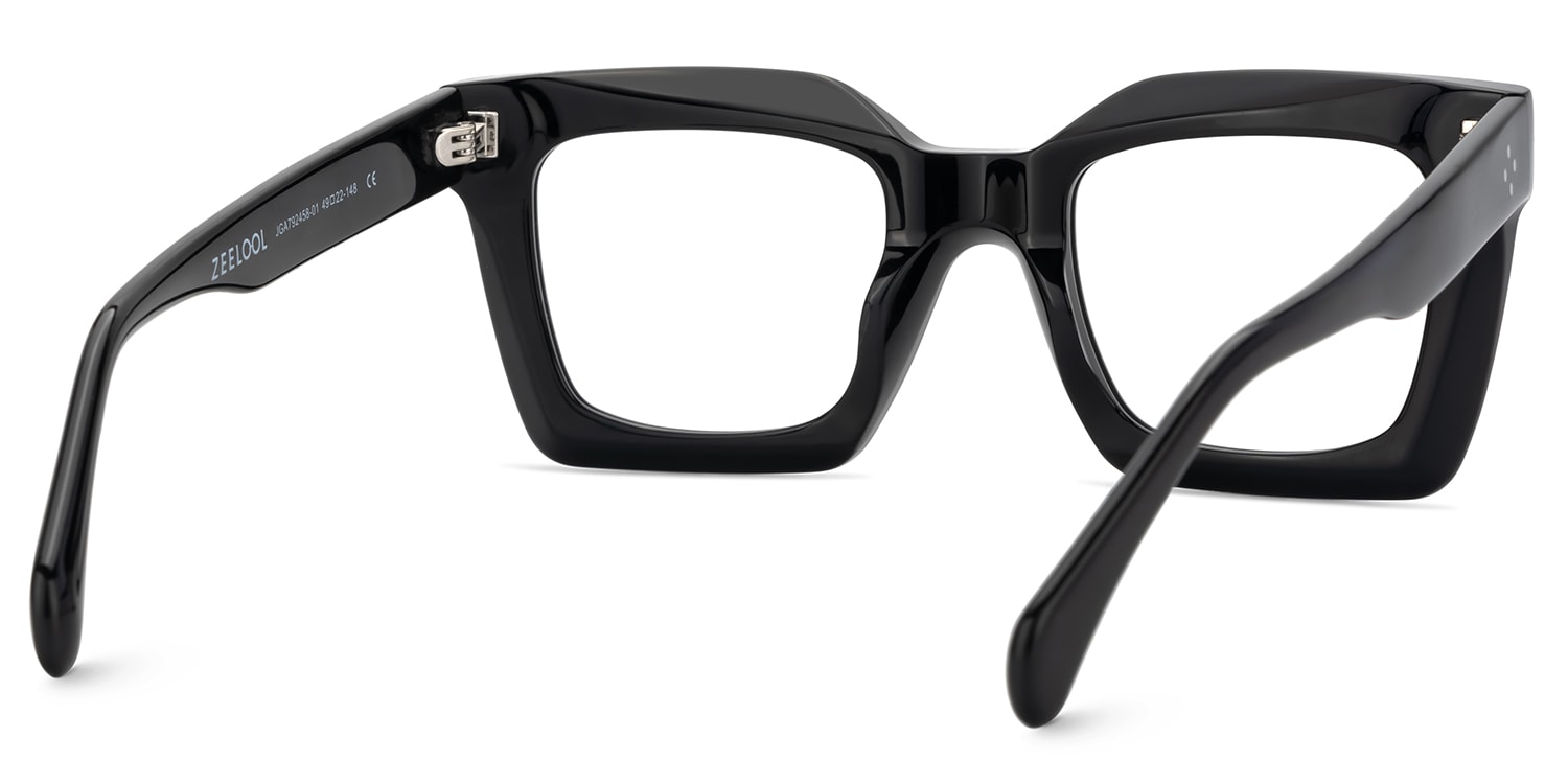 Designer Black Eyeglasses For Men5