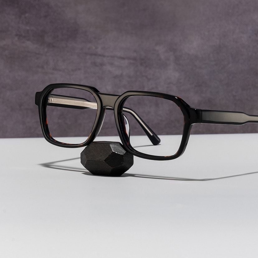 Arden Rectangle Tortoise Glasses