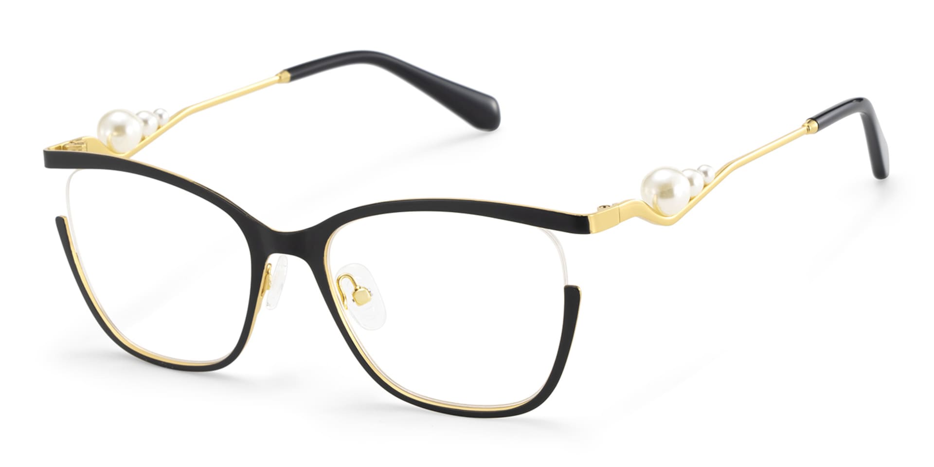 Aria Eyeglasses in Round Black Frame | Zeelool4