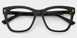 Mae Black Square Glasses2