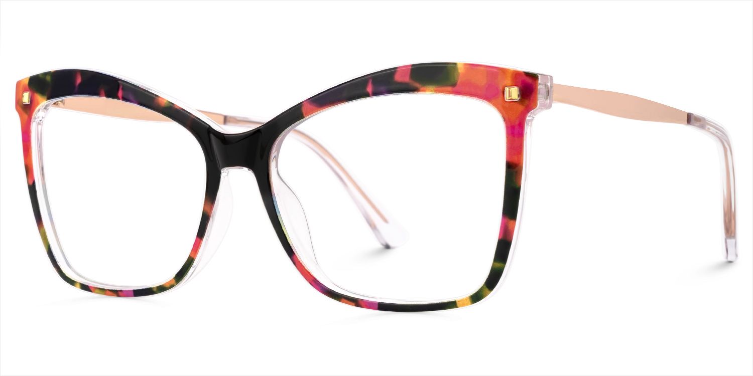 Red-Tortoise Color for Isaebella Frame Glasses | Zeelool1