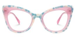 Dunkley Cateye Pink Glasses0