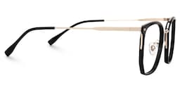 Roque Geometric Black Glasses4