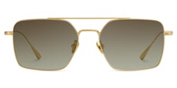 Jensen Aviator Gold Sunglasses0