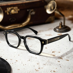 Hope Round Black Glasses0