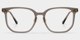 Eve Rectangle Brown Glasses1