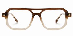 Brackett Aviator Brown Glasses0