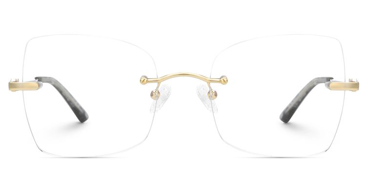 Tierney Butterfly Gold Glasses