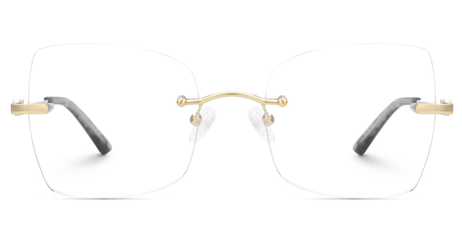 Tierney Designer Butterfly Metal Rimmed Spectacles  | Zeelool0