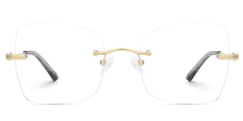 Tierney Butterfly Gold Glasses
