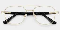 Anderson Aviator Gold Glasses2