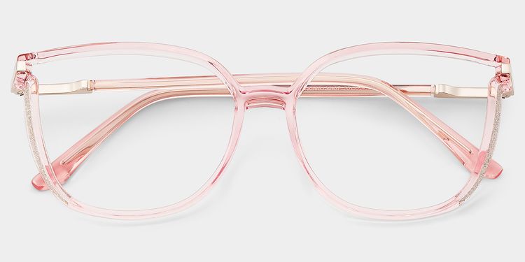 Rodz Square Flesh Pink Glasses