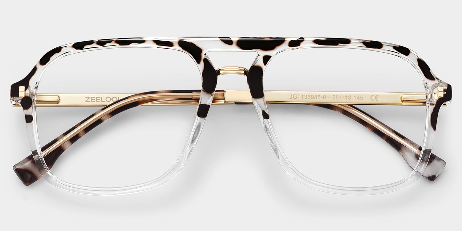 Kilworth Aviator Two-Tone TR Frame Glasses | ZEELOOL1