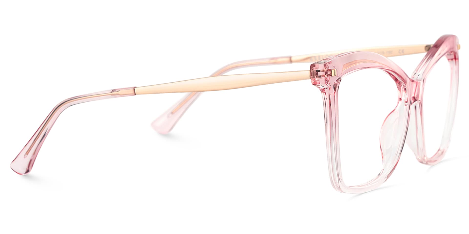 Isaebella Butterfly Pink Color Frame Glasses for Women | Zeelool4