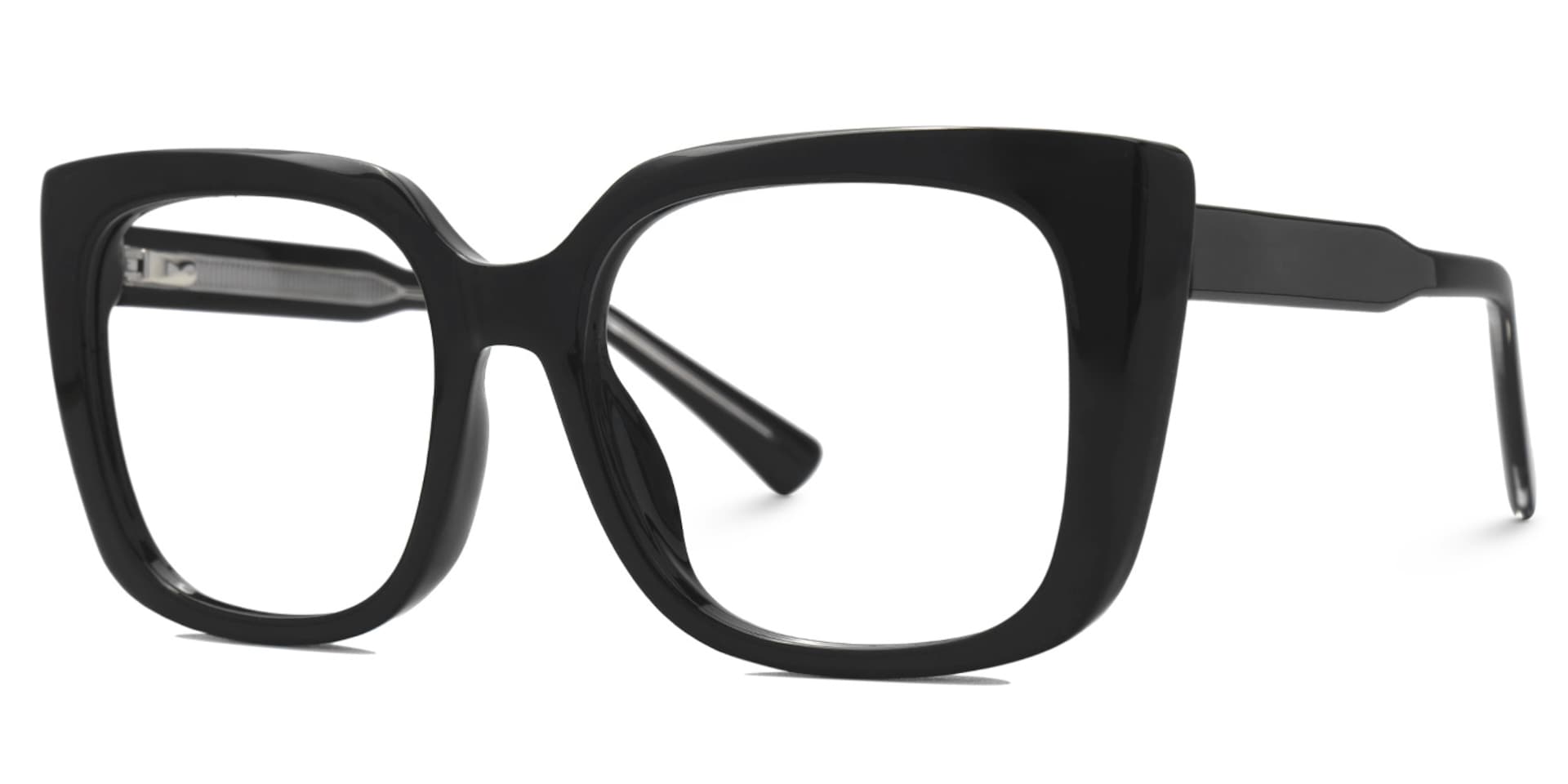 Valdez Black Frame Square Glasses on Sale1