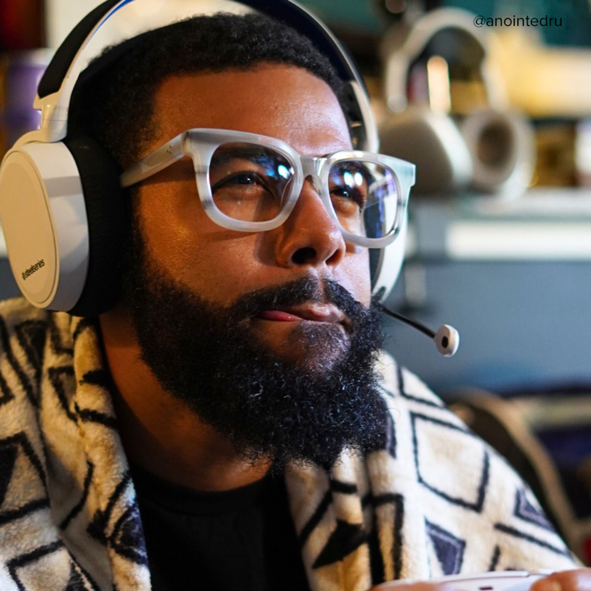 Crunch Square Gray Glasses | Zeelool Glasses6