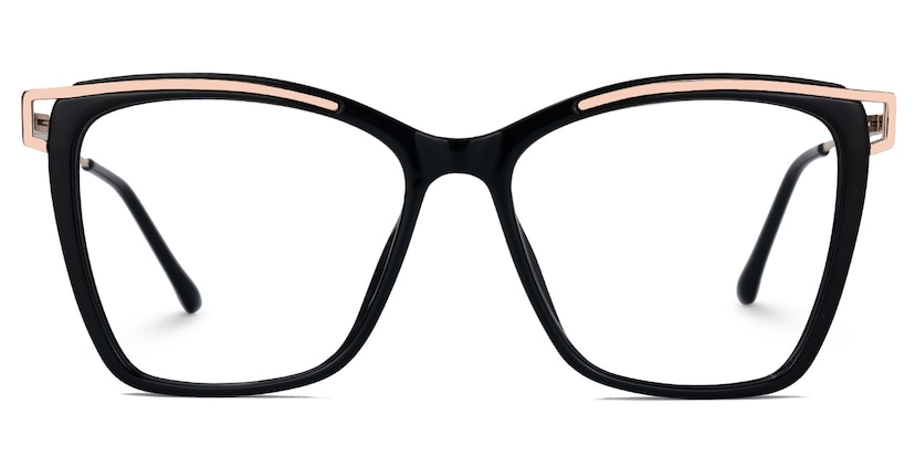Krystle Square Black Glasses