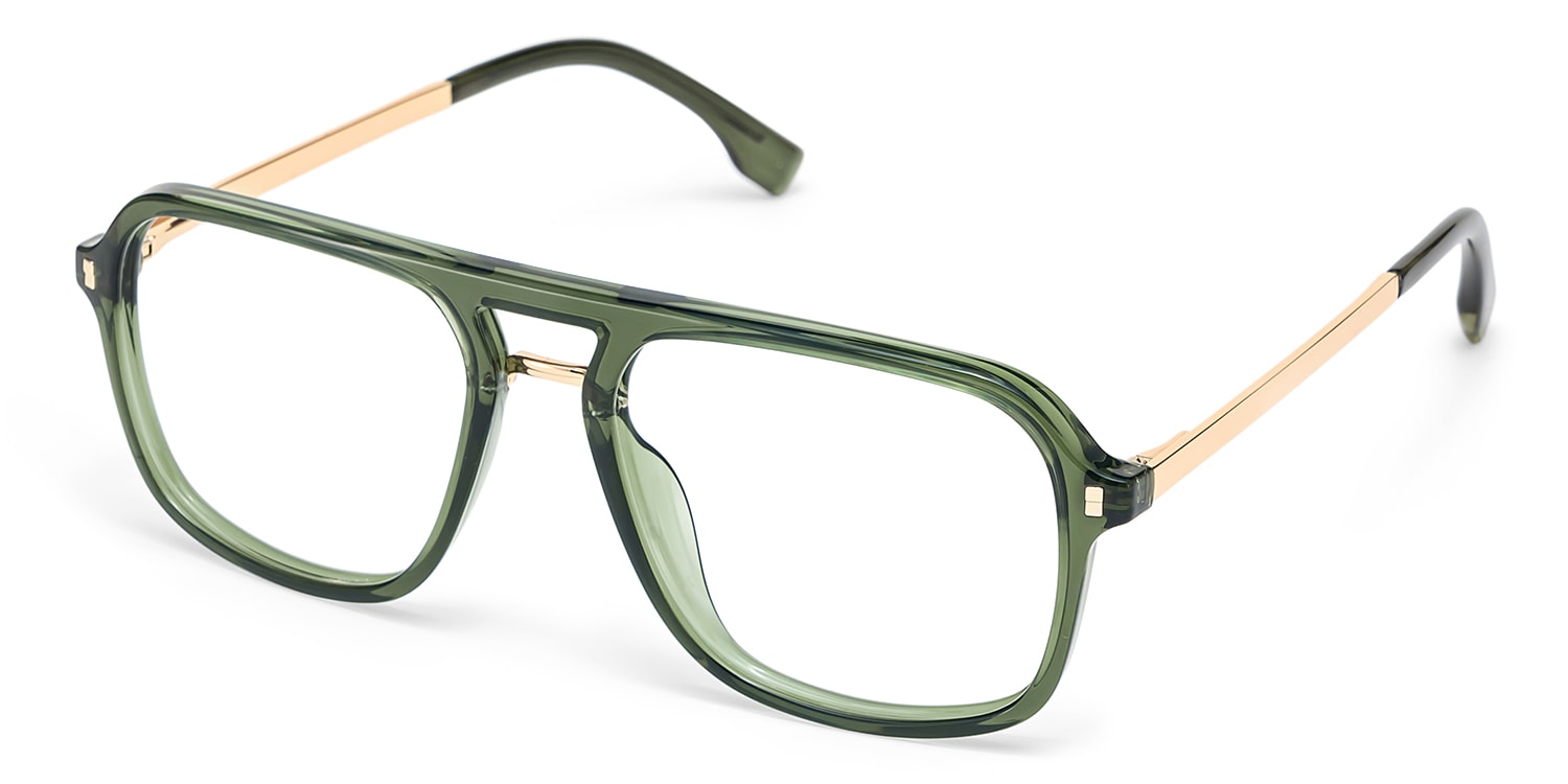 Kilworth Aviator Green Glassess5