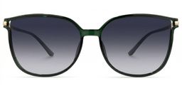 Rodz Square Dark-Green Glasses0