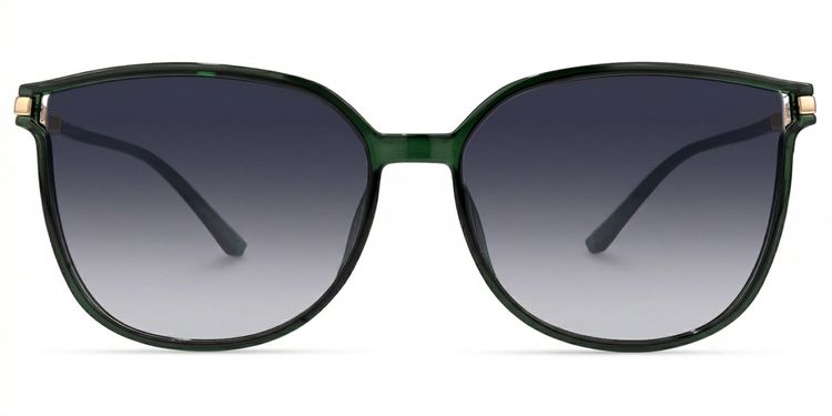 Rodz Square Dark-Green Glasses