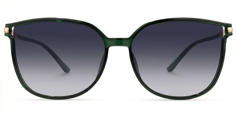 Rodz Square Dark-Green Glasses