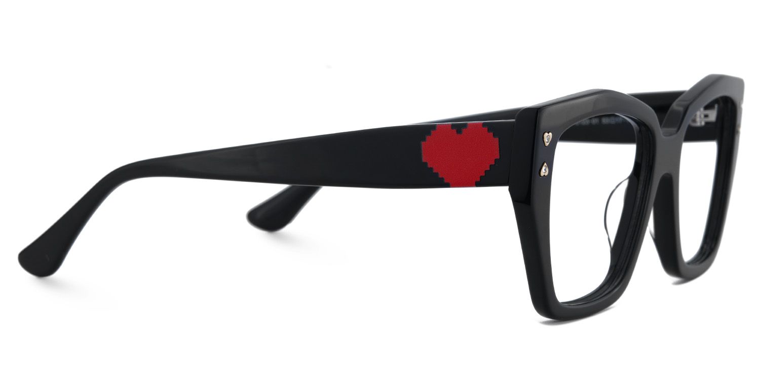 Jemia Butterfly Black Frame Eyeglasses for Women | Zeelool4