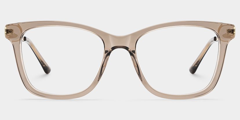Vibert Brown Rectangle Glasses