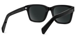 Fussell Black Square Sunglasses3