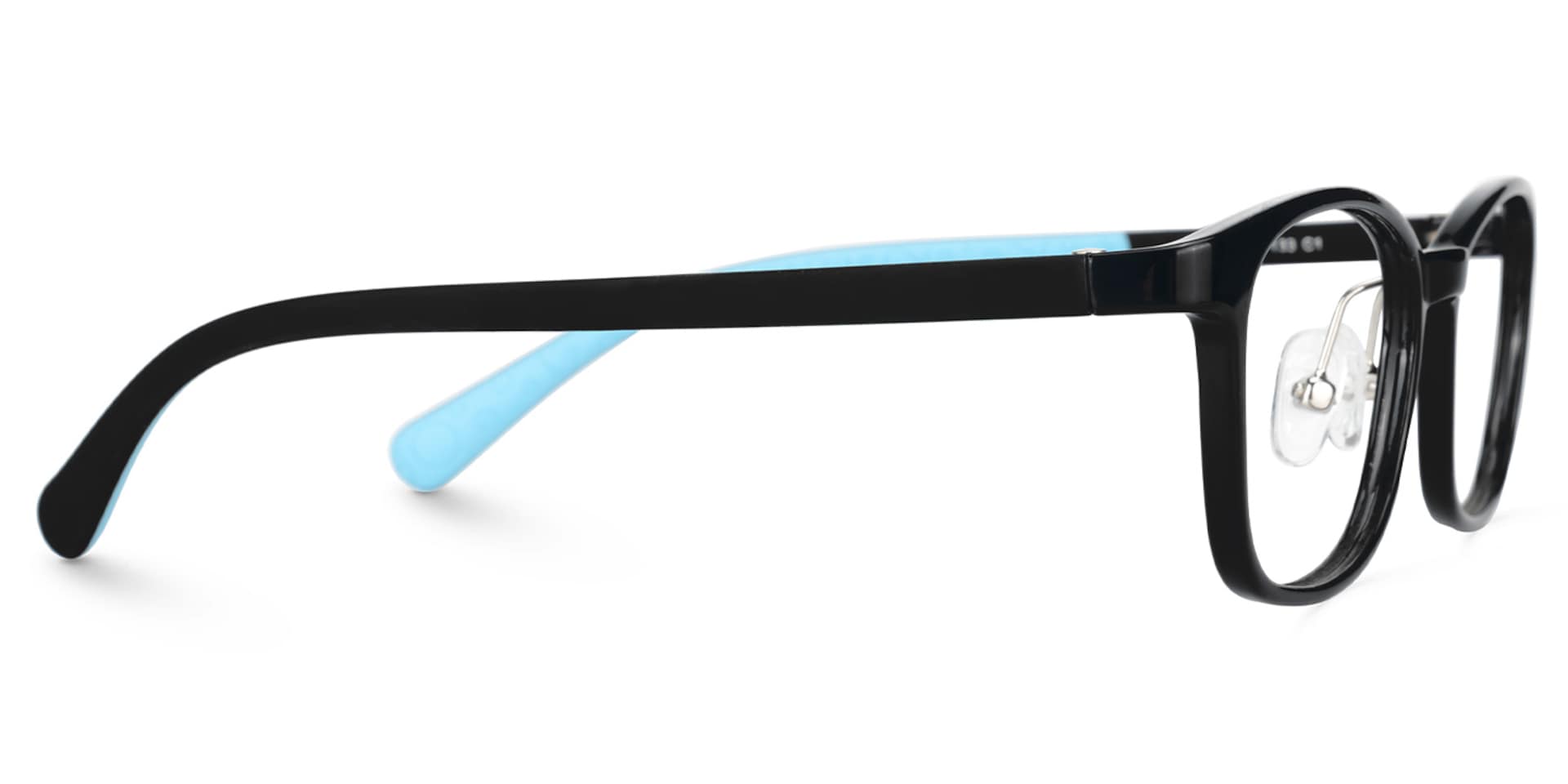 Kids Rectangle Rehse Glasses with Cute Style -Zeelool3