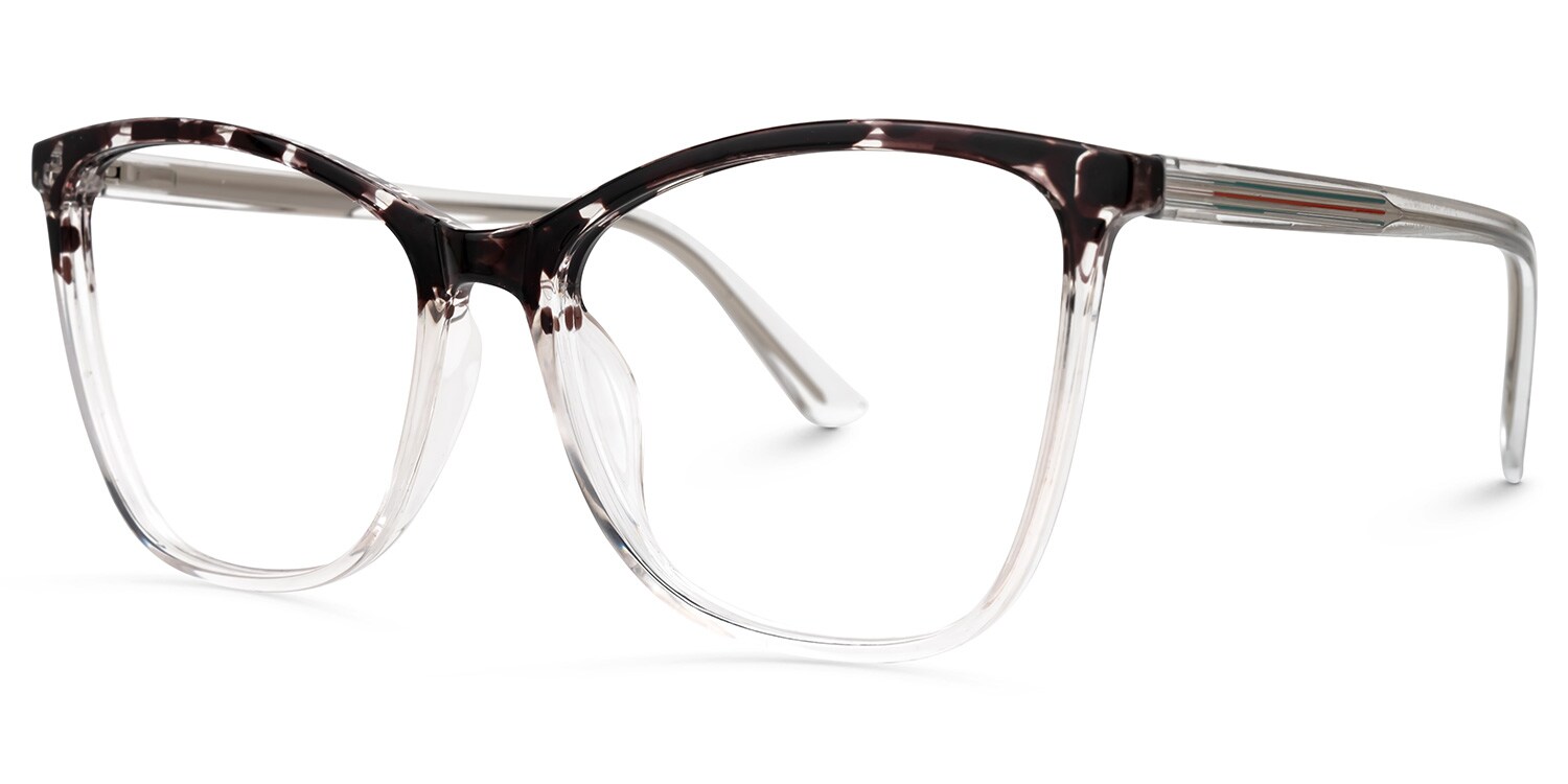 Cateye Gibbs TwoTone Glasses deals Zeelool Glasses