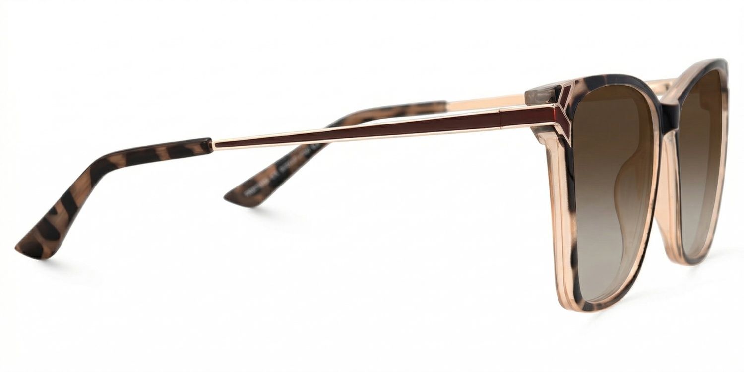 Tricee Tortoise Square Polarized Sunglasses for Driving | ZEELOOL2