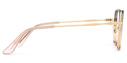 Levi Geometric Grey Pink Glasses4