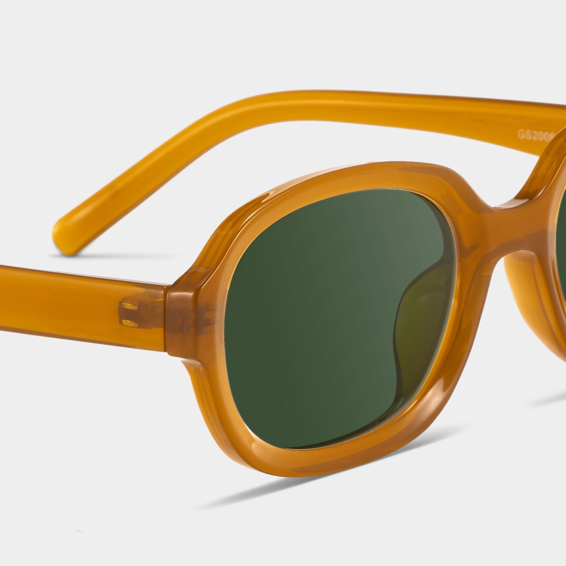 Astra Brown Frame Polarized Sunglasses with geometric Style Online | ZEELOOL5