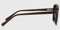 Kenneth Dark Brown Square Glasses3