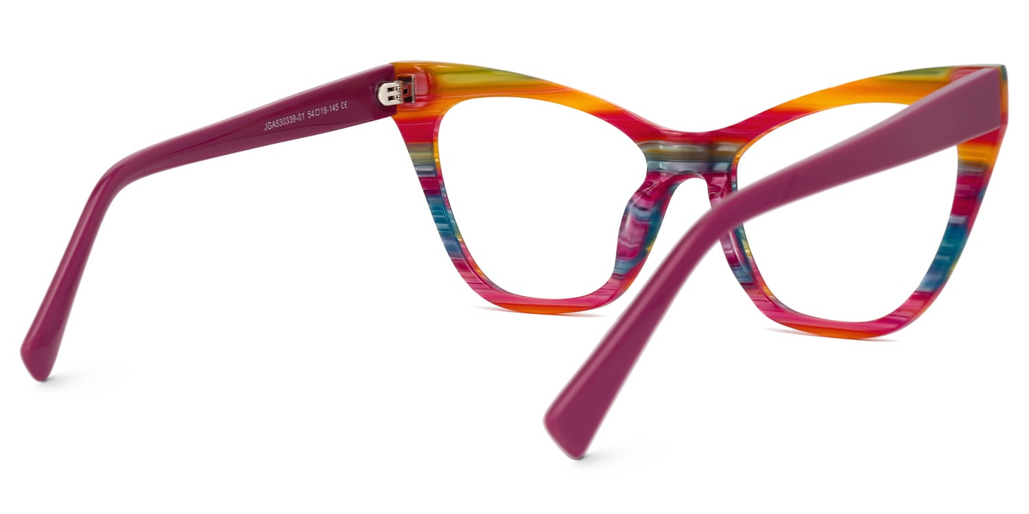 Gallant Cateye Multicolor Glasses3