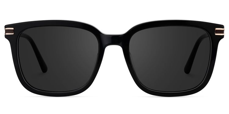 Kenny Square Black Sunglasses