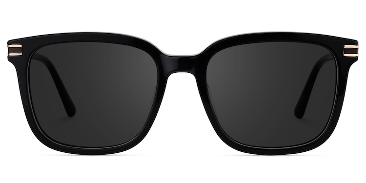 Kenny Square Black Sunglasses