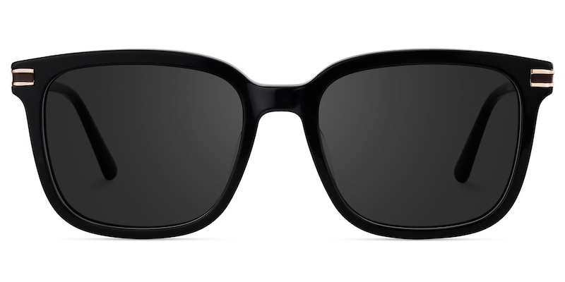 Kenny Square Black Sunglasses